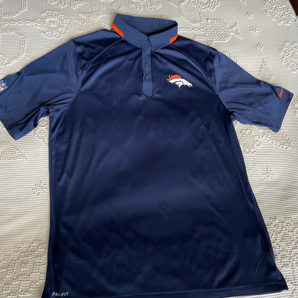 Denver Bronco’s Nike XLT Dry Fit Polo